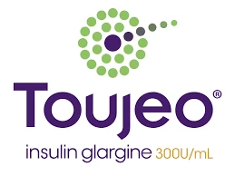 Pharmaceutical company logo, Toujeo.